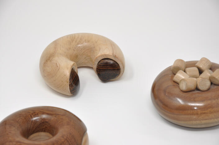 Chocolate creme (maple and bocote)